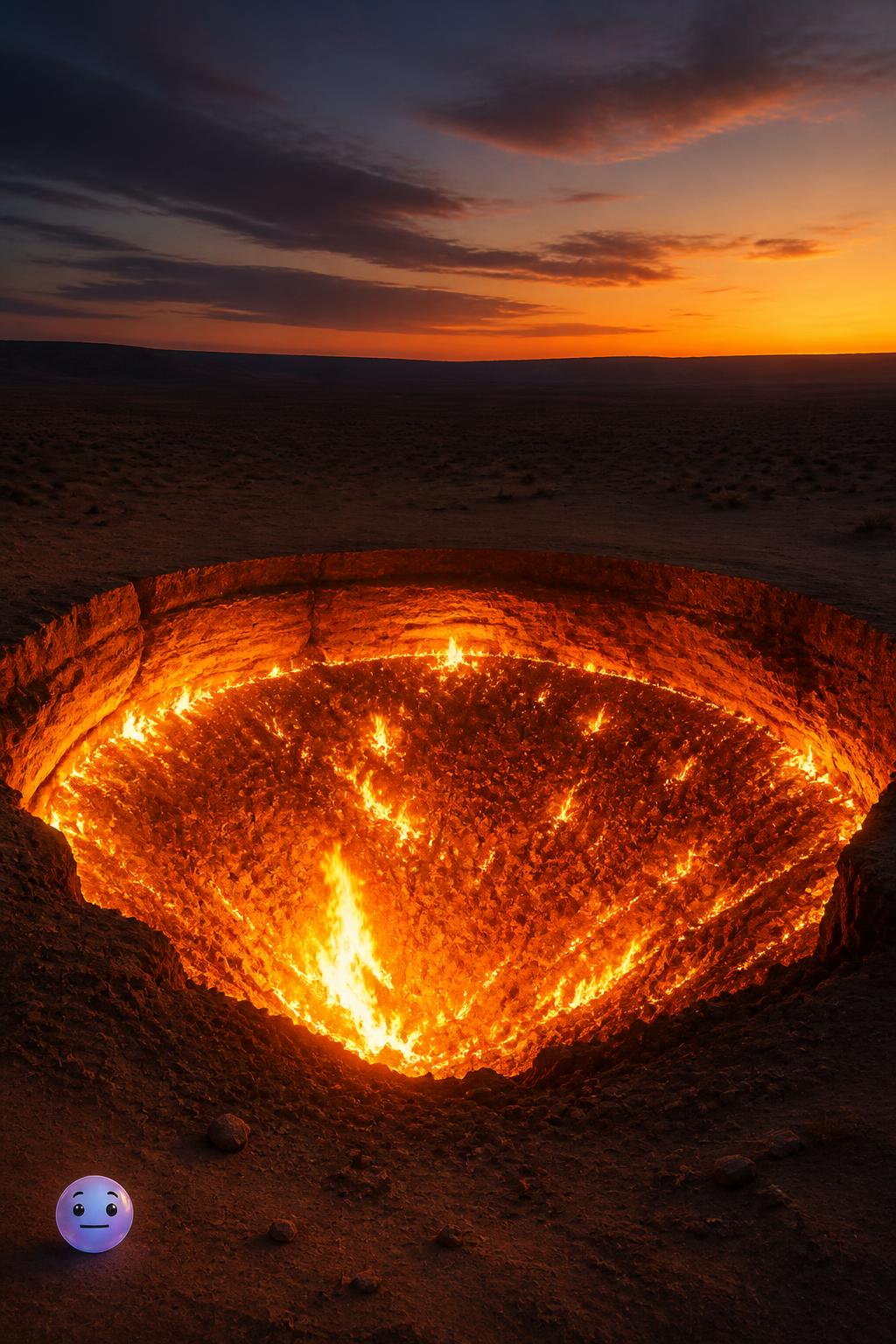 La Puerta al Infierno de Darvaza en Turkmenistán