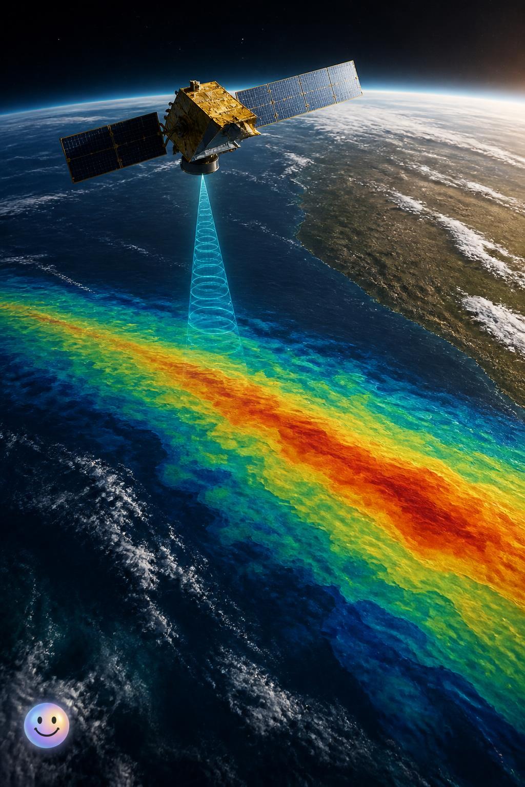 Satellites mapping the ocean from space