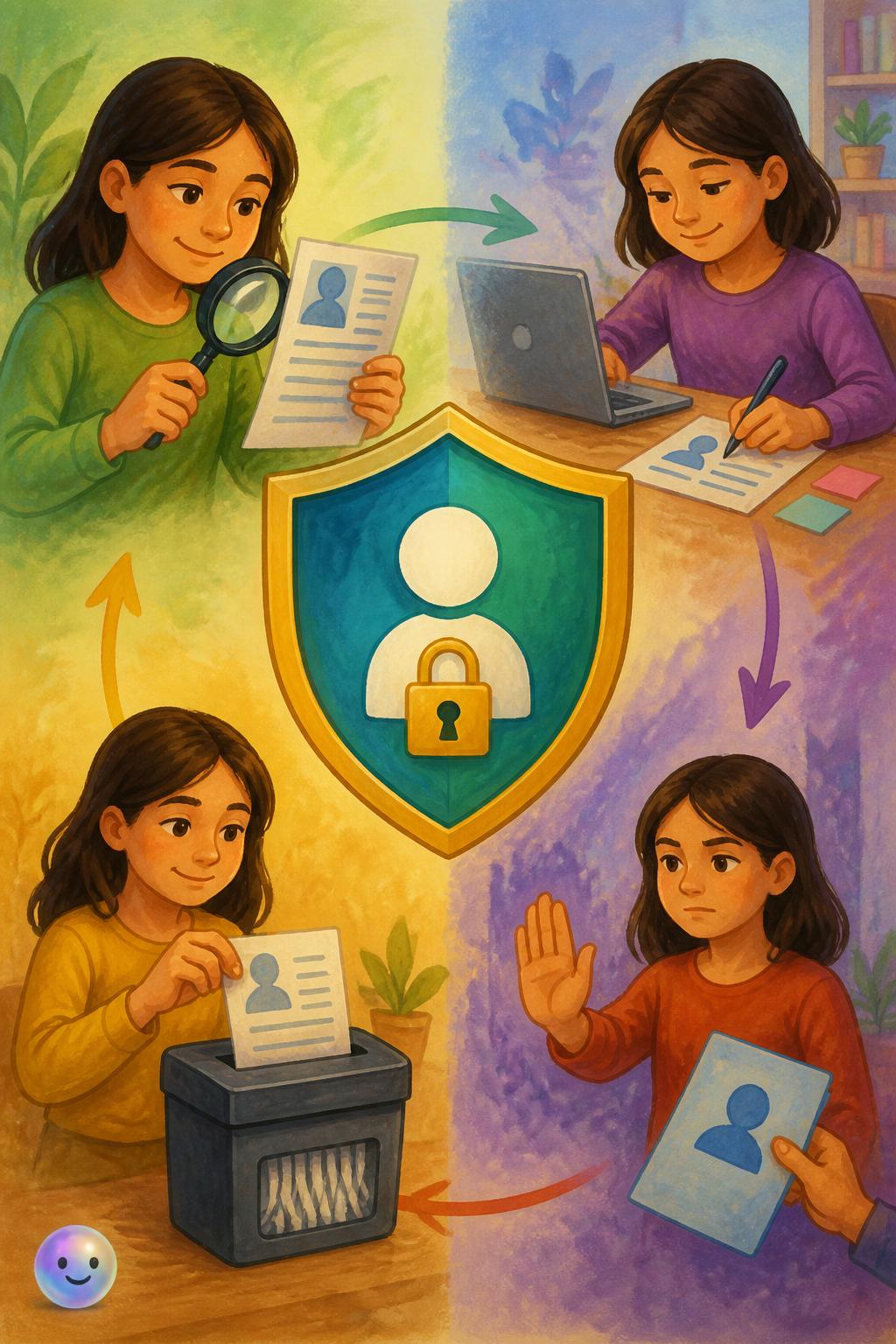 El escudo de los derechos ARCO