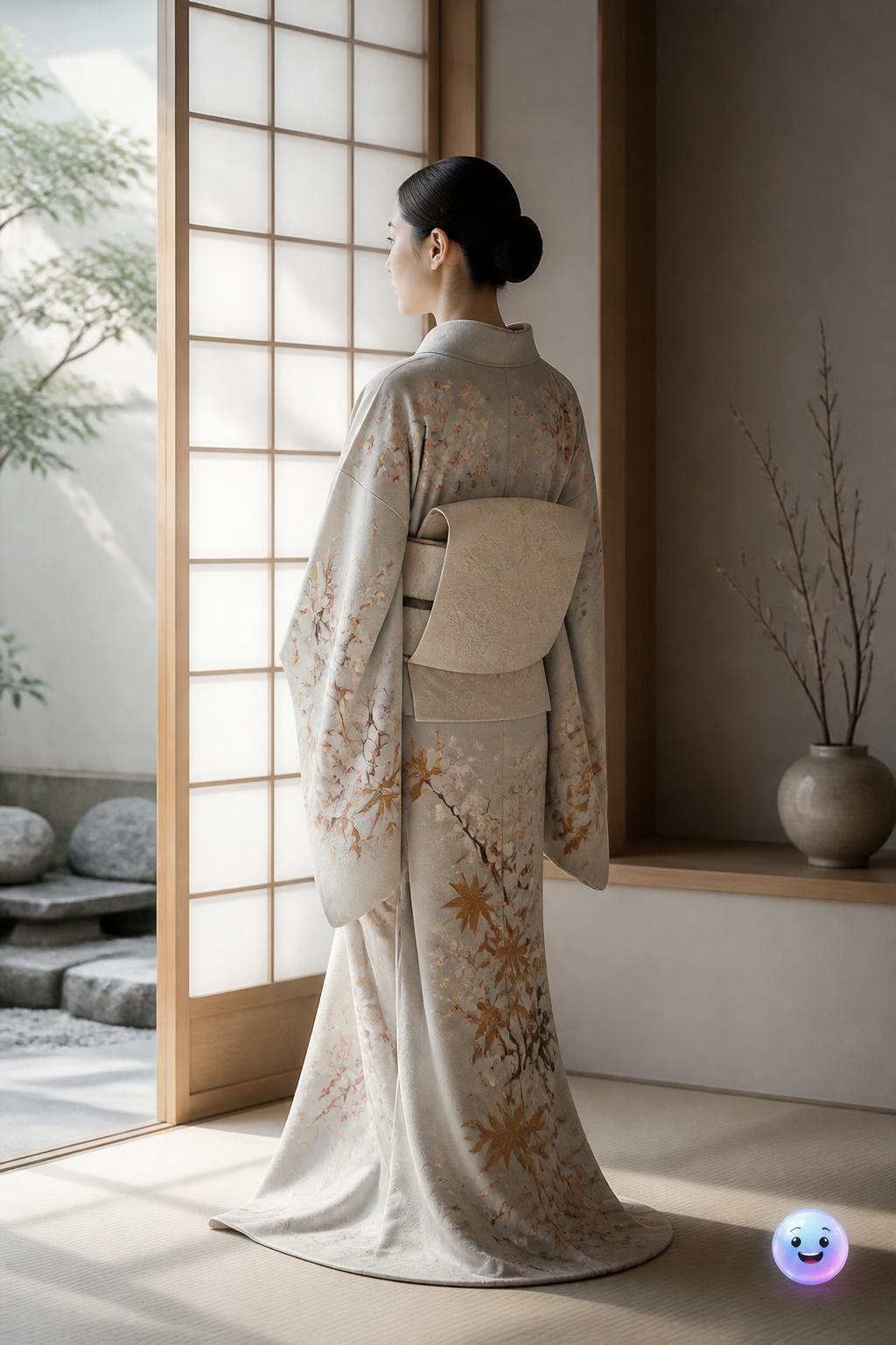 The seasonal poetry of the Japanese kimono