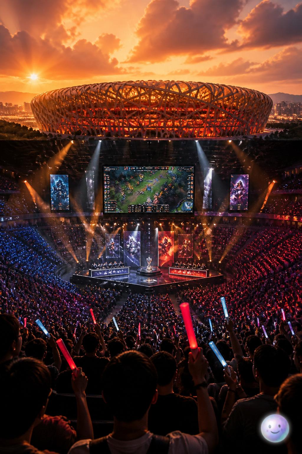 League of Legends fills real stadiums
