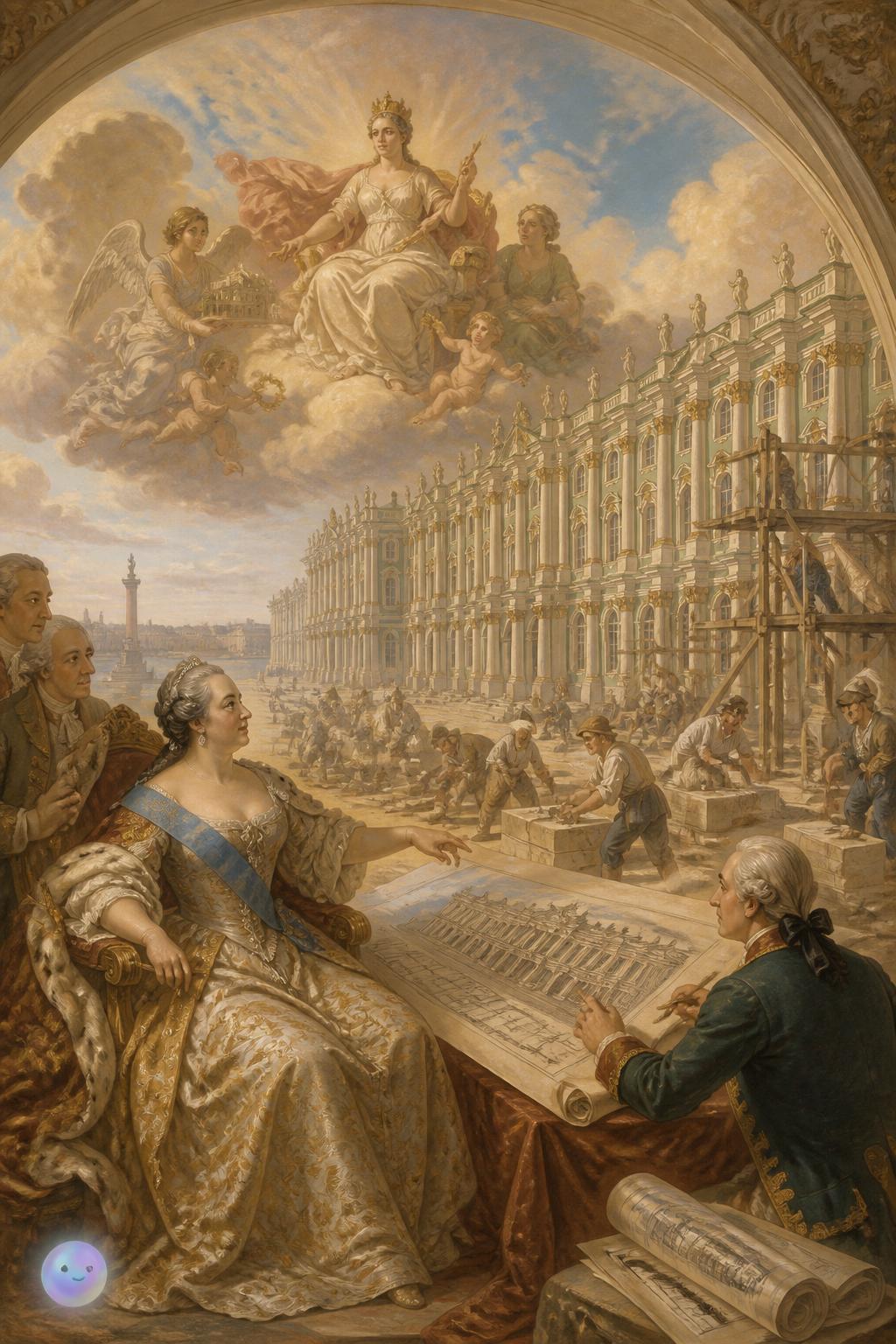 La creación del majestuoso museo del Hermitage