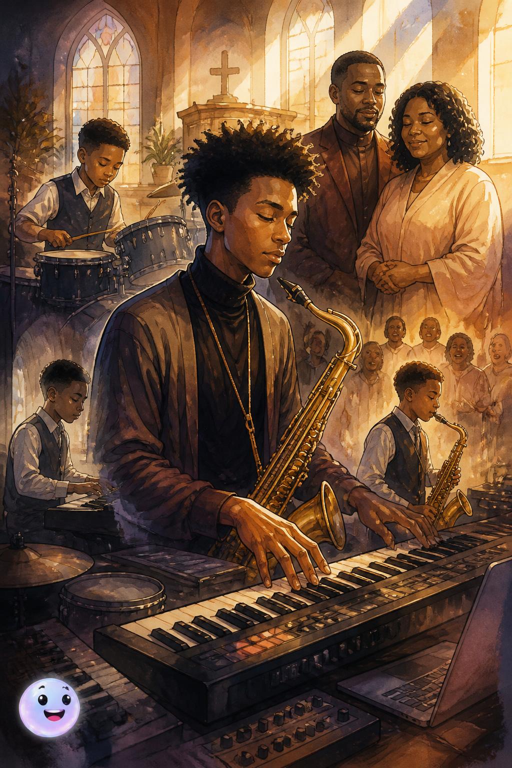 How the church became his musical classroom