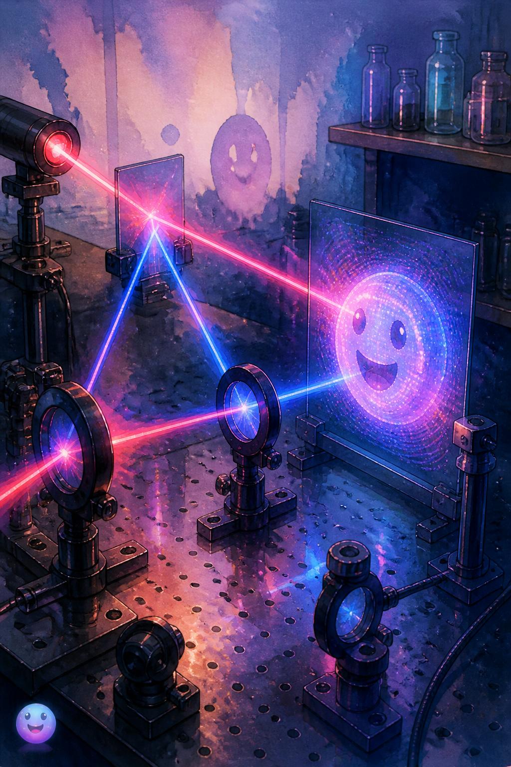 Lasers and microscopic light interference