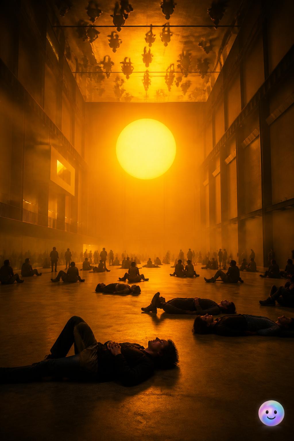Bringing an artificial sun inside the museum