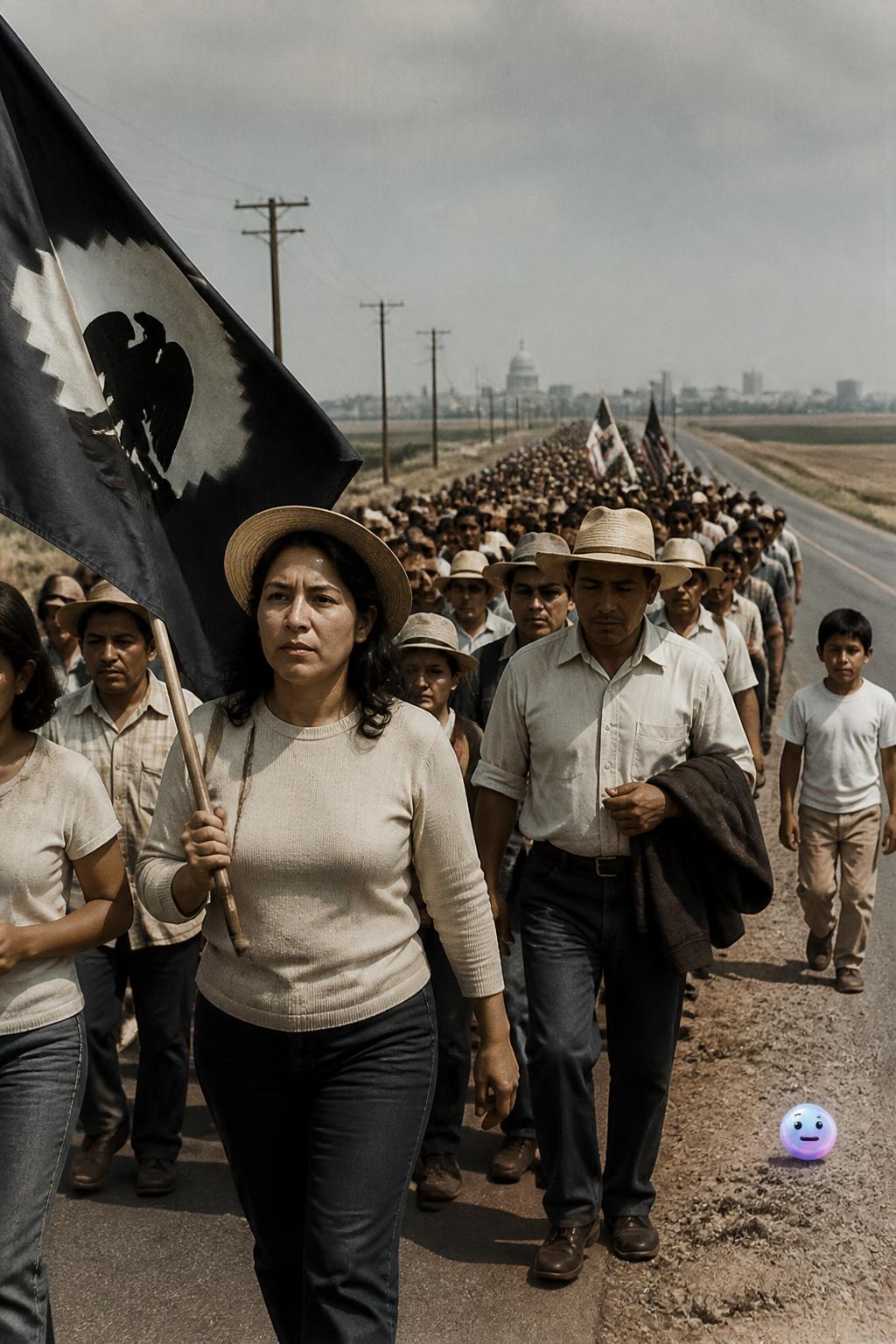 La marcha de 300 millas hacia Sacramento