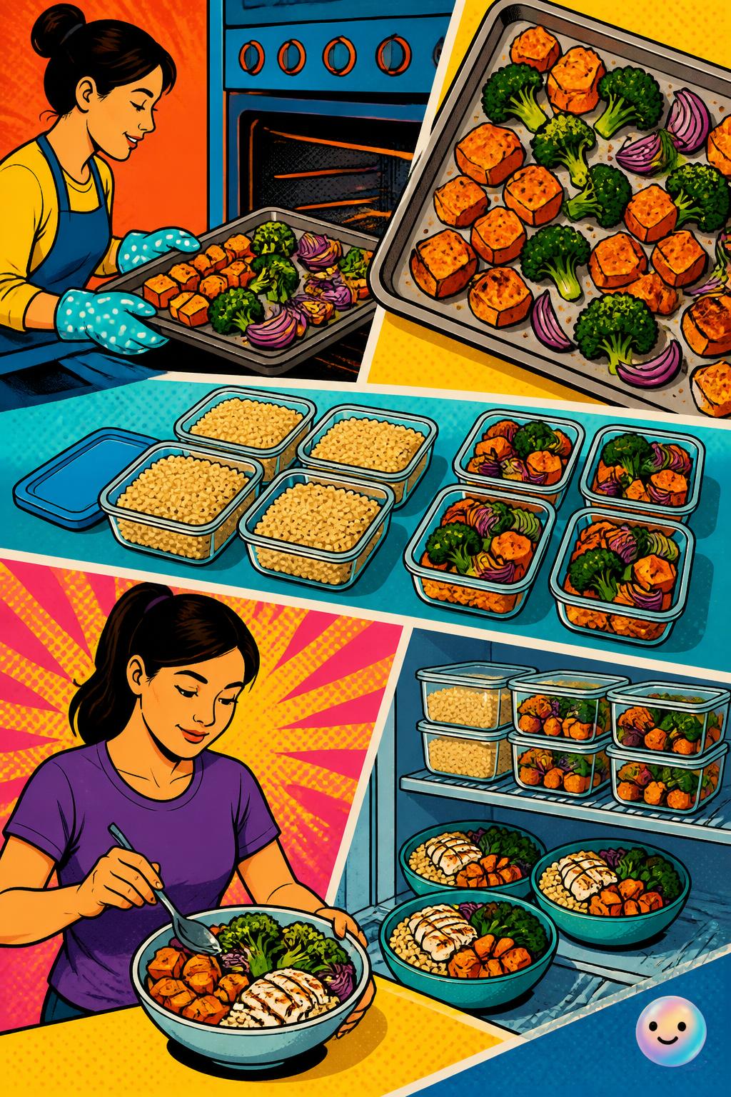 The prep once eat twice strategy