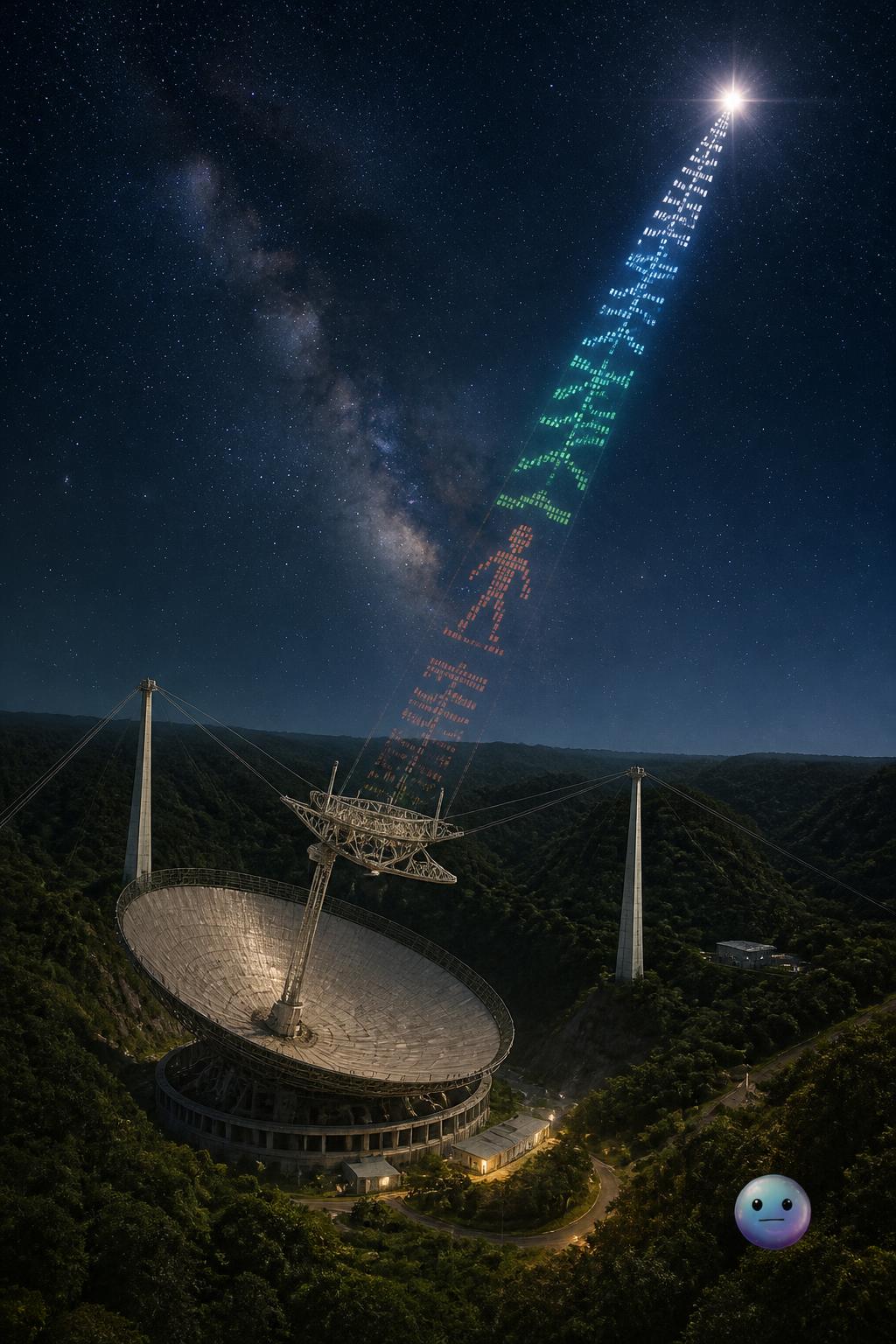 El mensaje binario de Arecibo