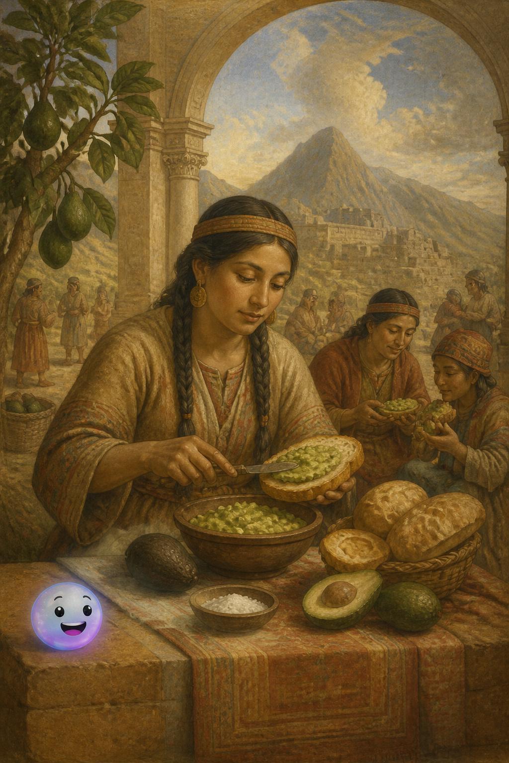 The ancient tradition of pan con palta