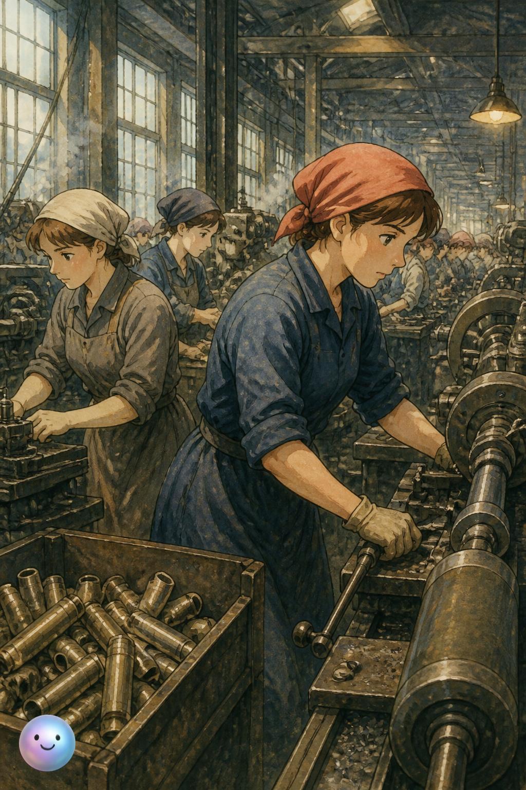 El papel de las mujeres en las fábricas