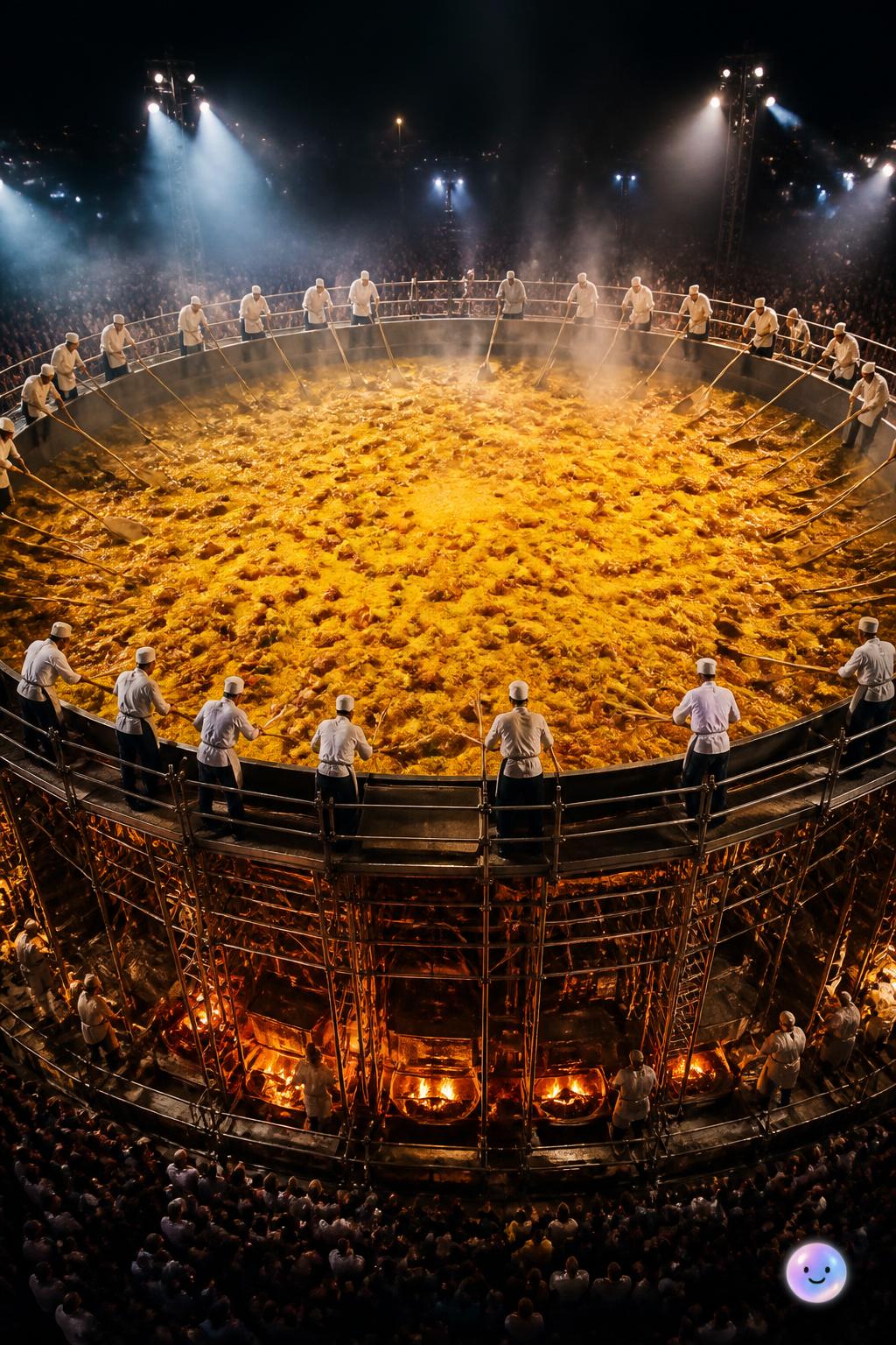 La paella más colosal de la historia