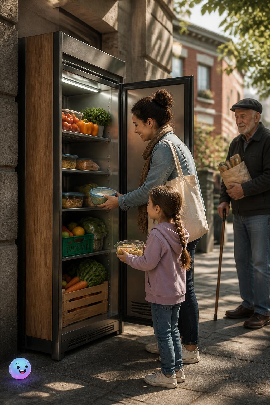 I frigoriferi solidali di Galdakao in Spagna