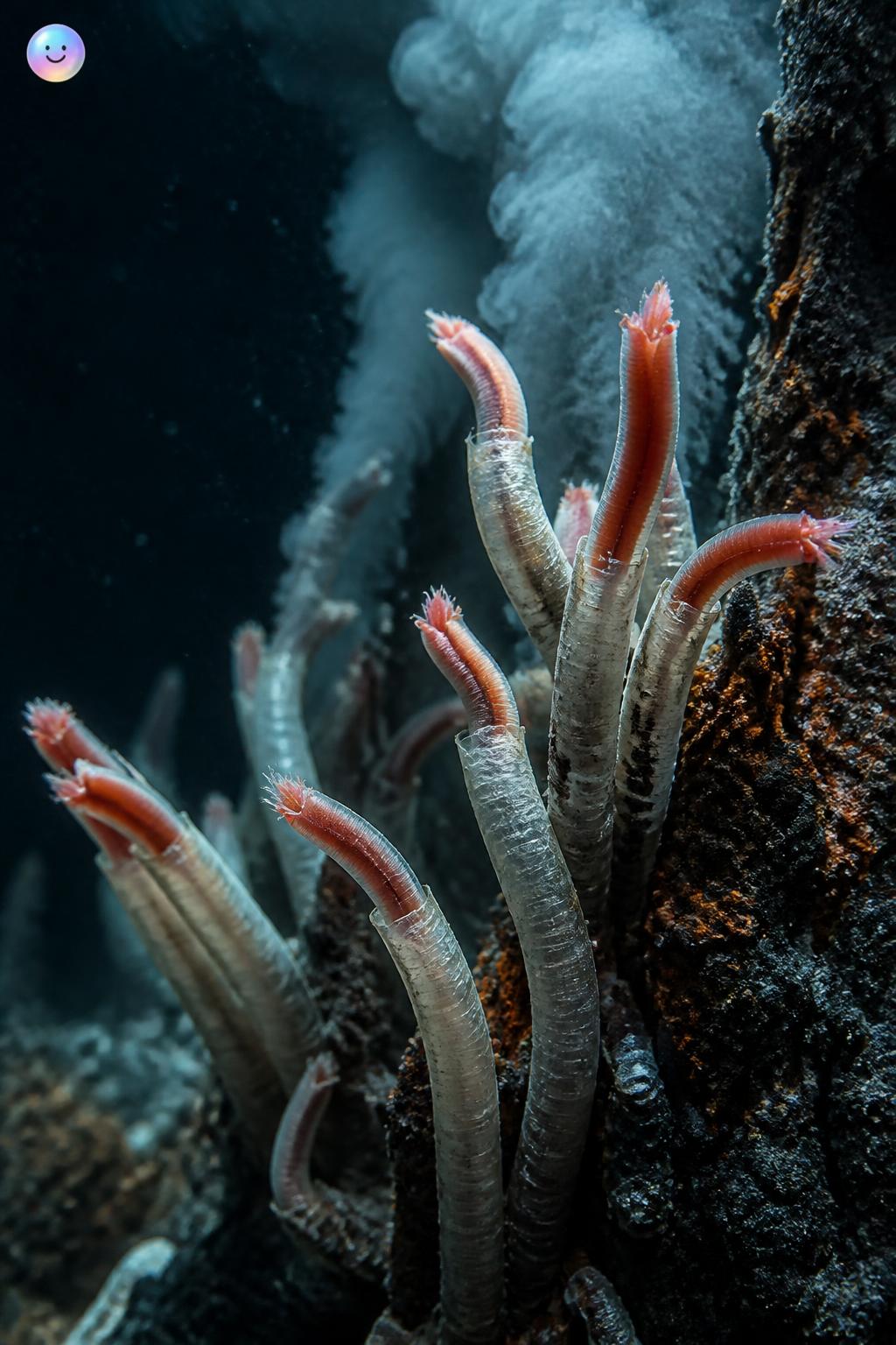 Pompeii worms of the deep sea vents