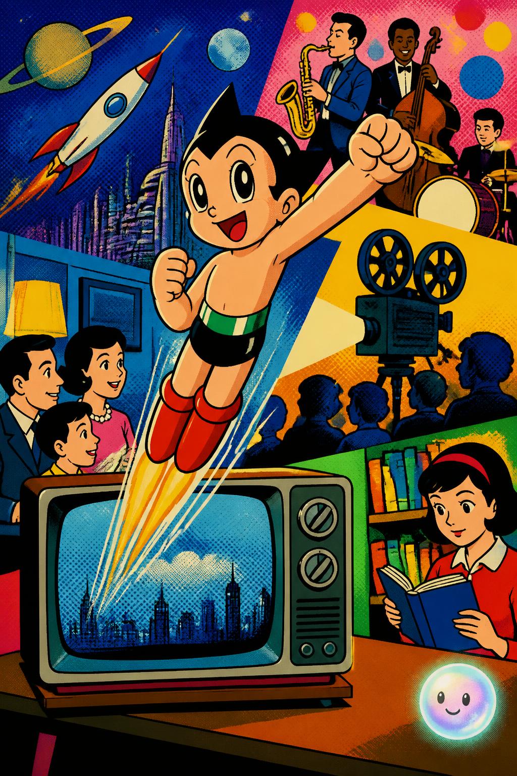 Mighty Atom flies to television