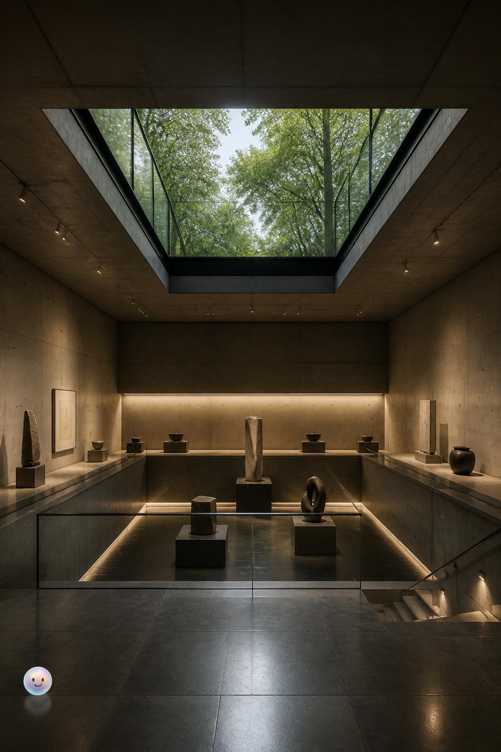 An underground art vault