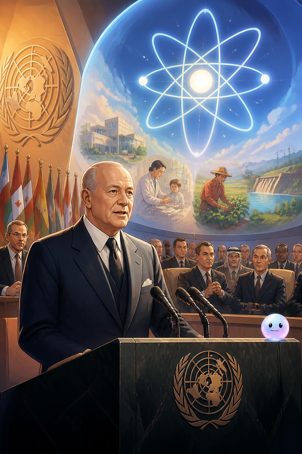 Eisenhower's Atoms for Peace global proposal