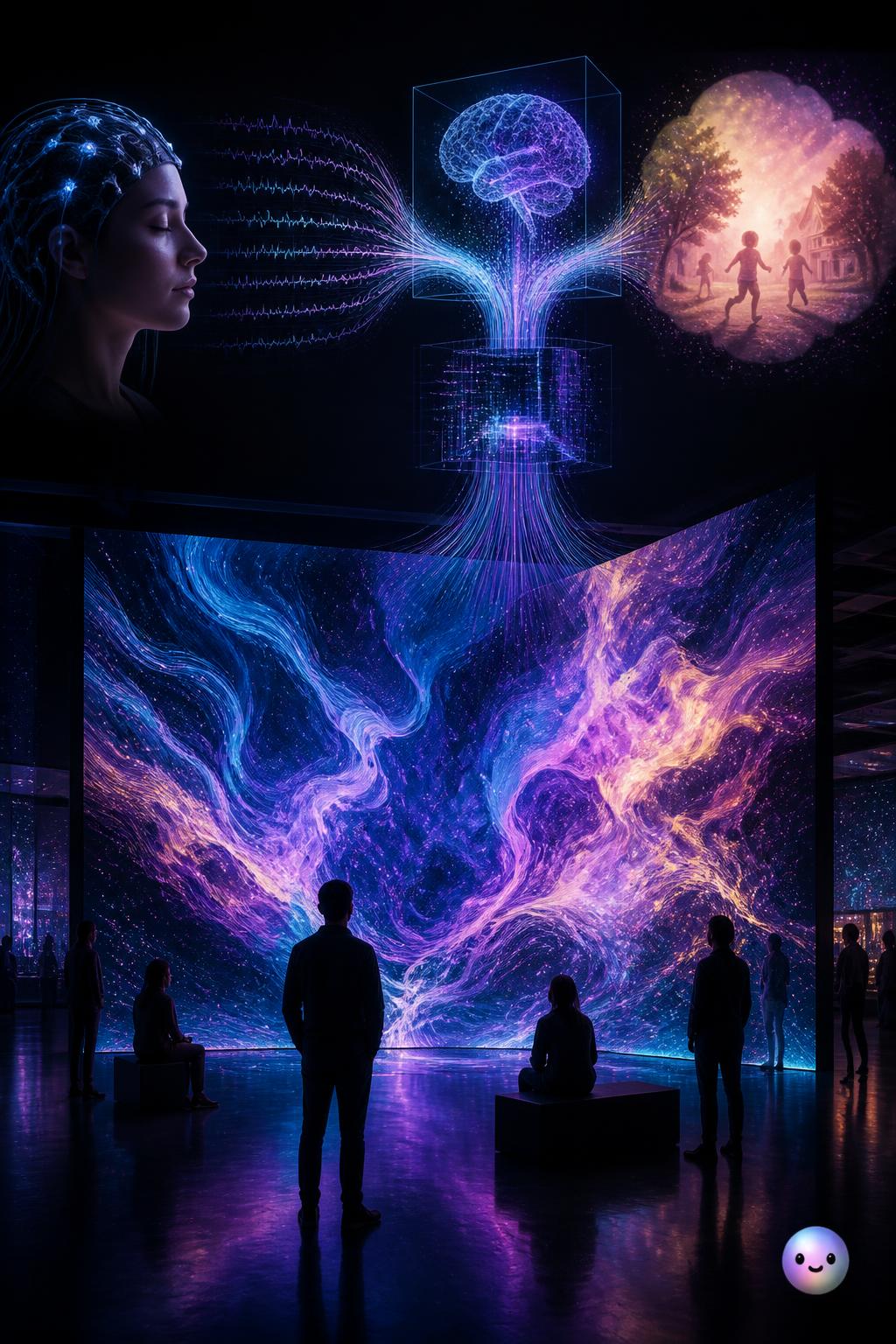Generative art from digital heartbeats
