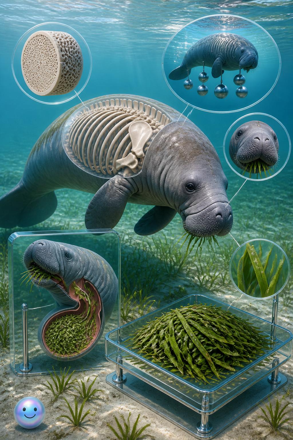How anatomy supports seagrass grazing