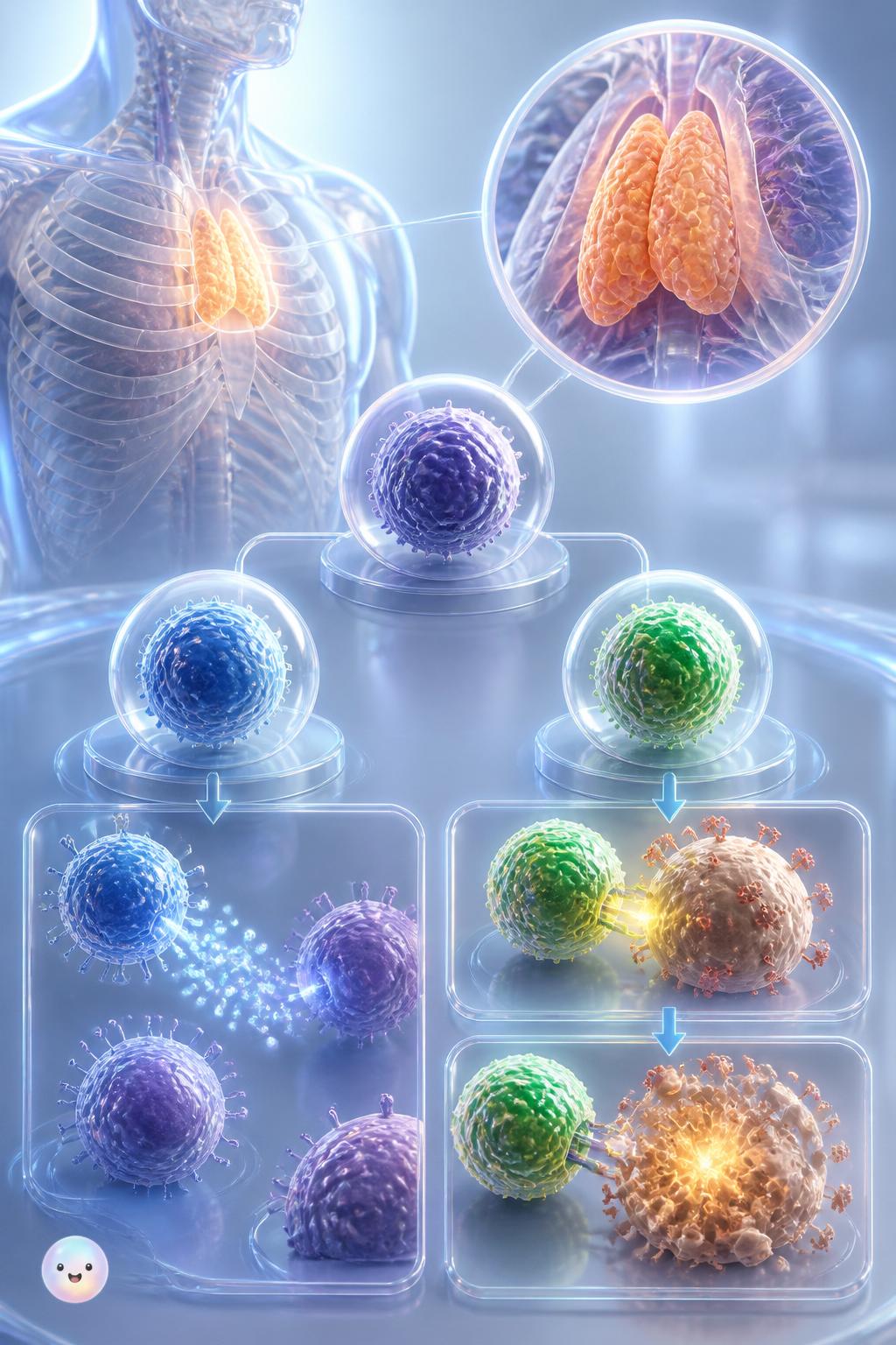 T cells and the targeted strike force
