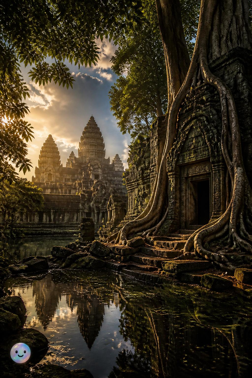 The jungle-choked temples of Angkor