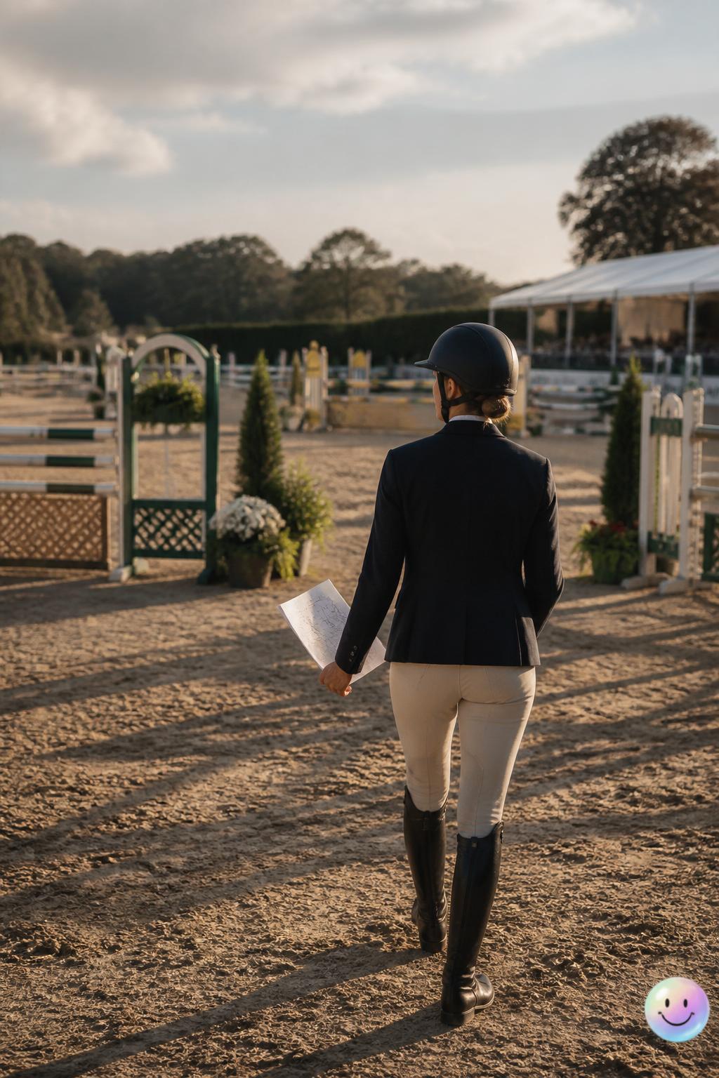 The mind games of walking the course on foot