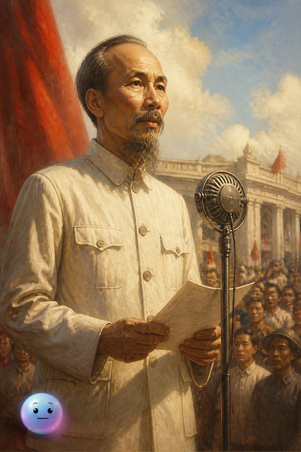 Ho Chi Minh's borrowing of Western words