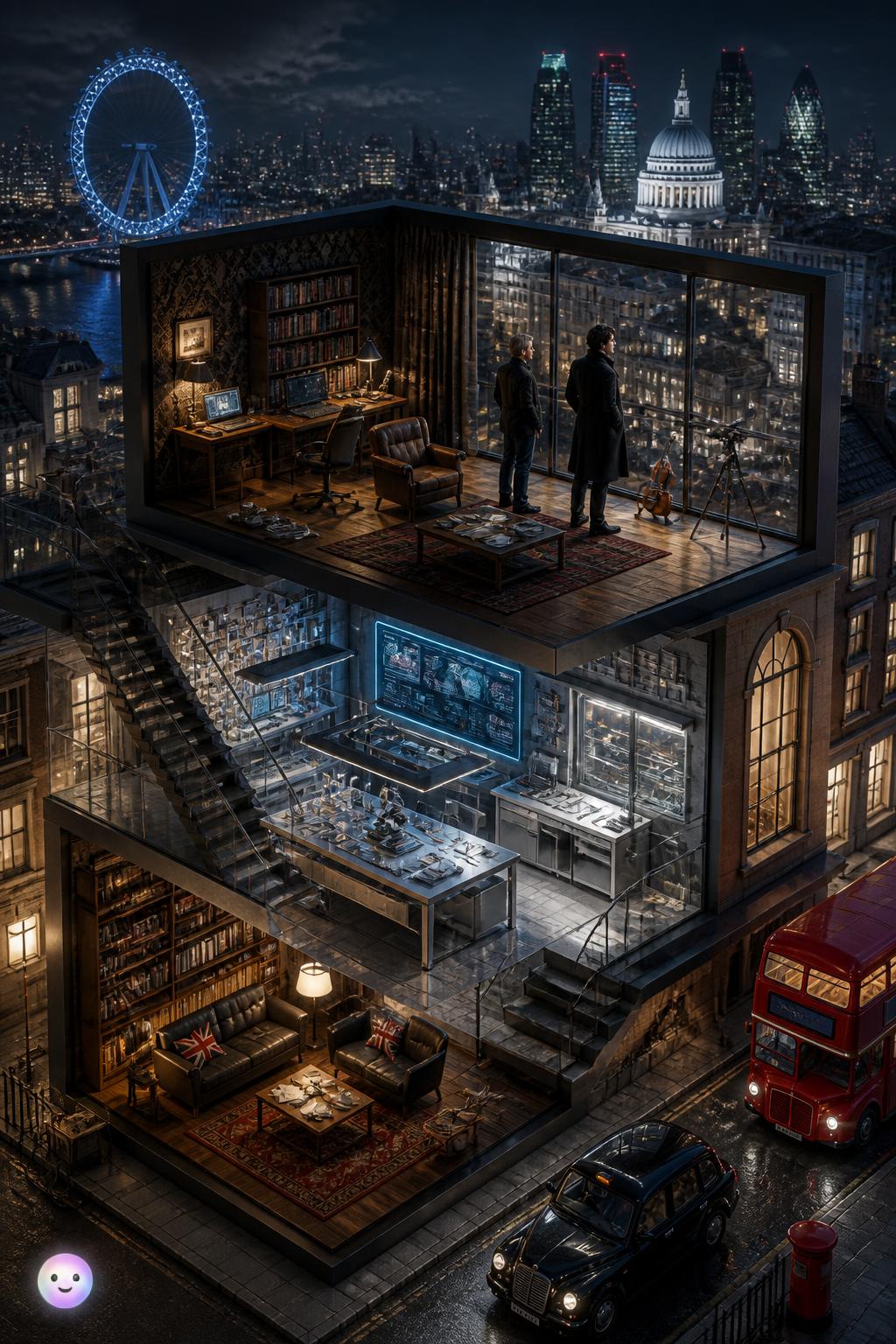 Bringing Sherlock and Watson into modern London
