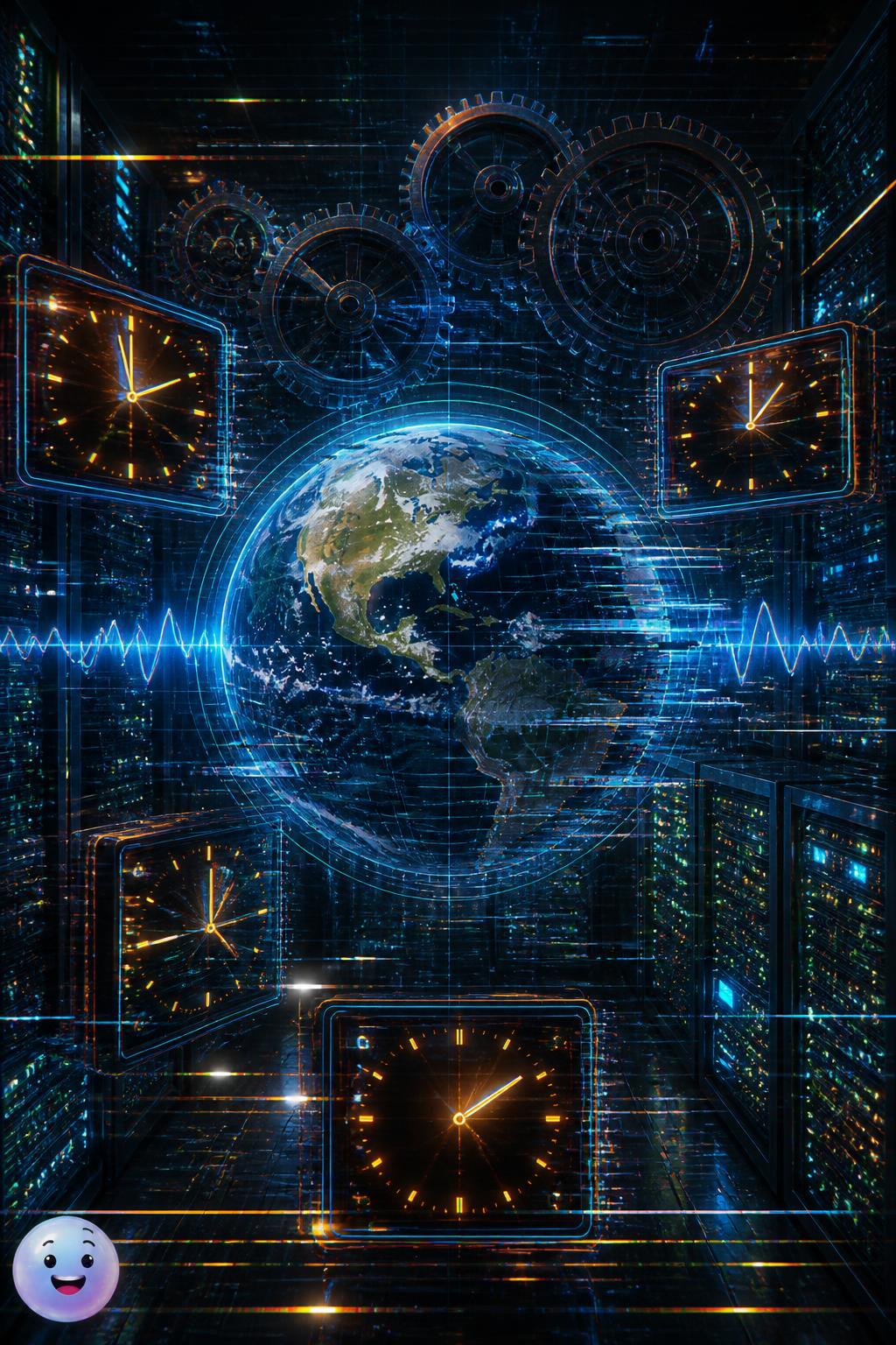 Astronomical time and the wobbling planet