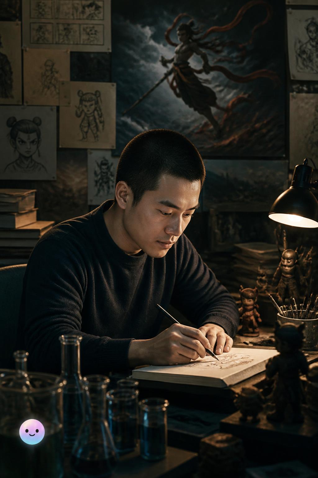 弃医从文的导演饺子