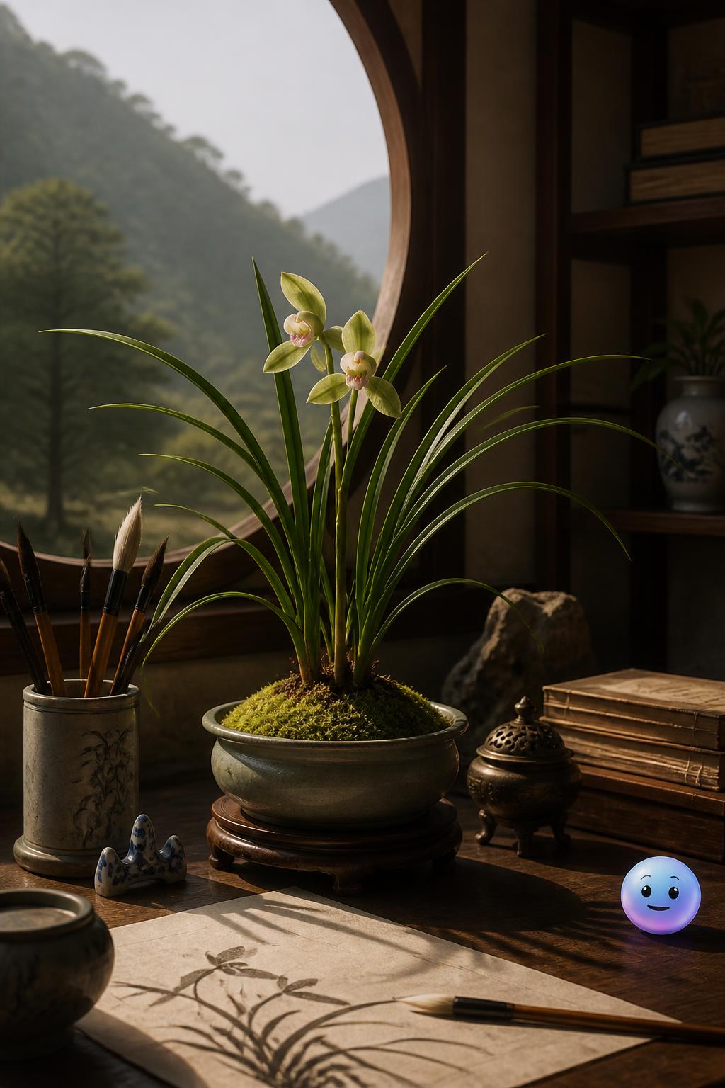 The hidden elegance of the orchid