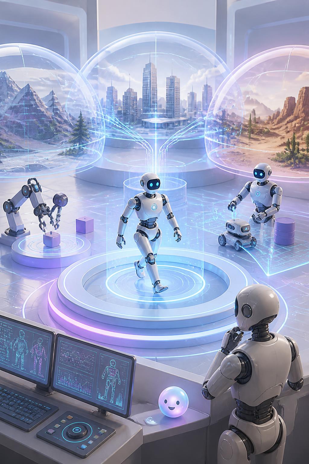 Safe training for physical robots