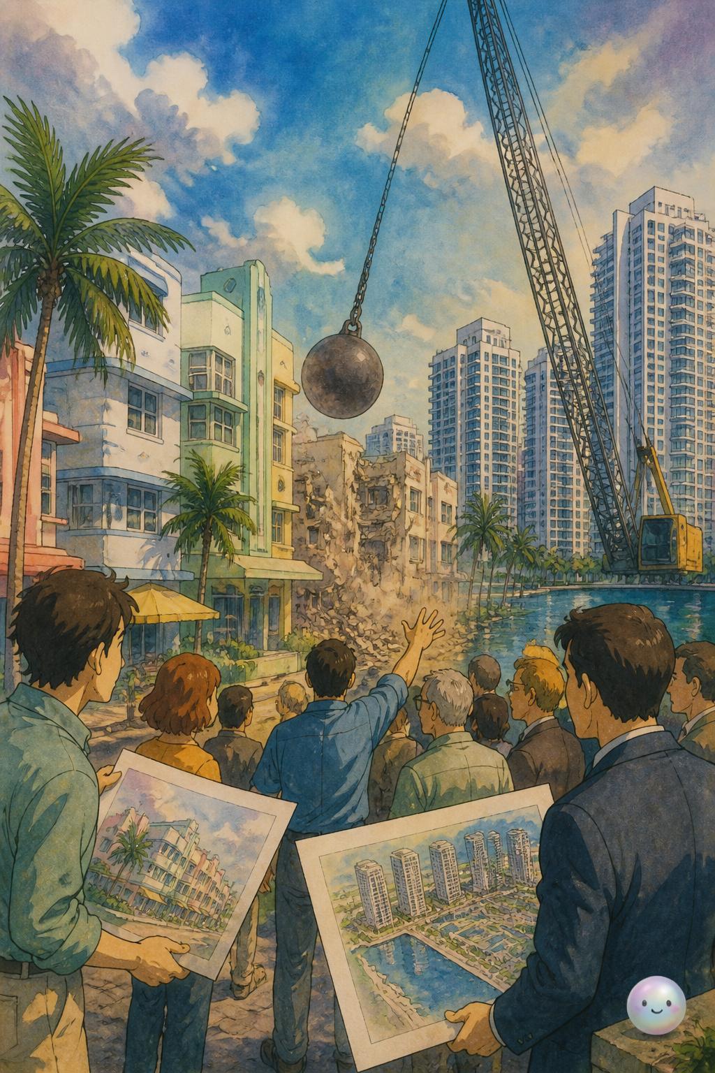 The threat of the wrecking ball