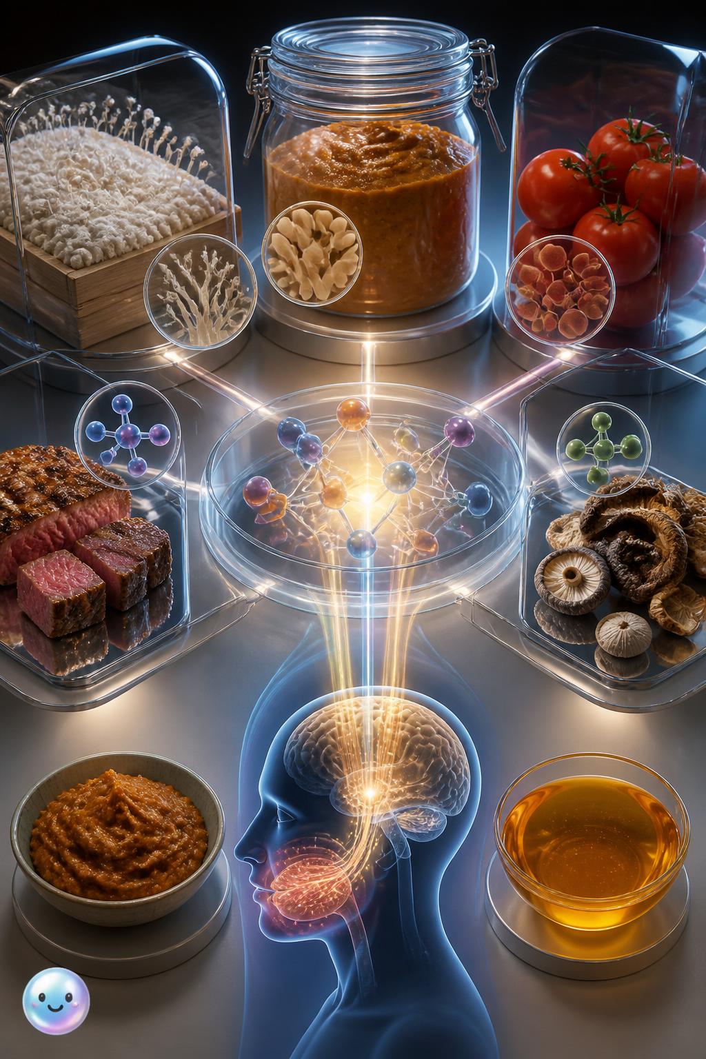 The synergy of savory molecules