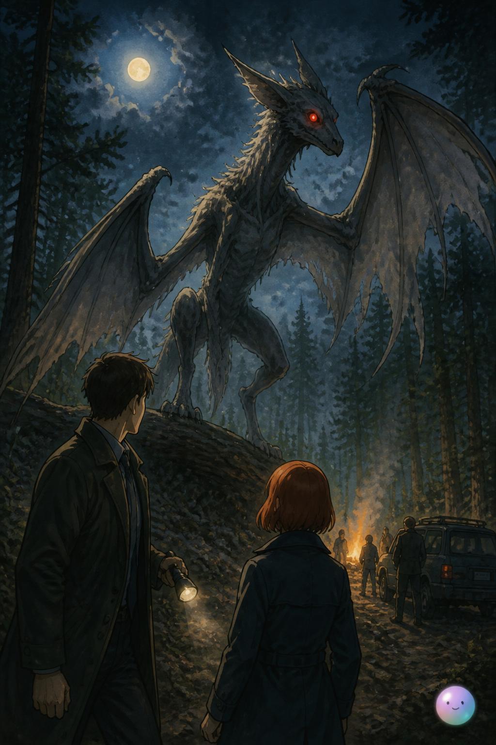Television screens and cinematic monster hunts
