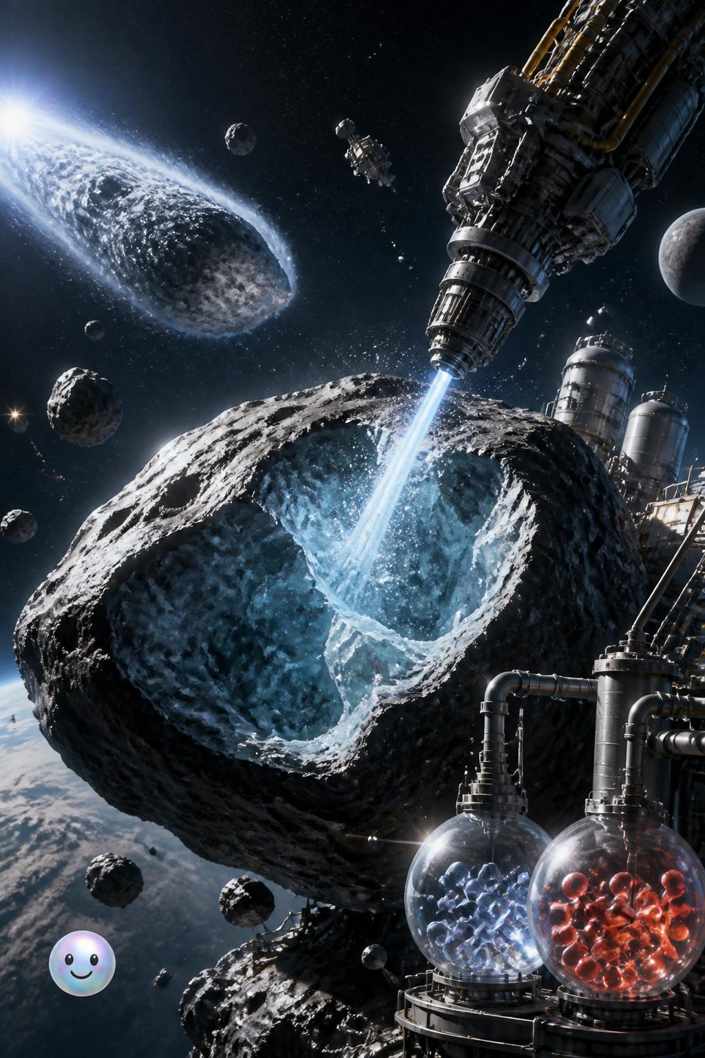 Water as the oil of space