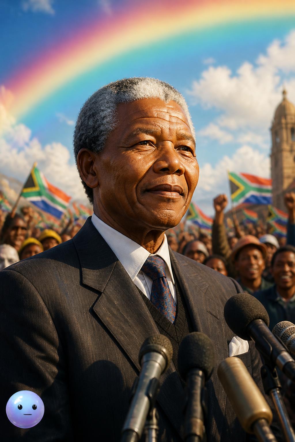 Mandela's message of a rainbow nation