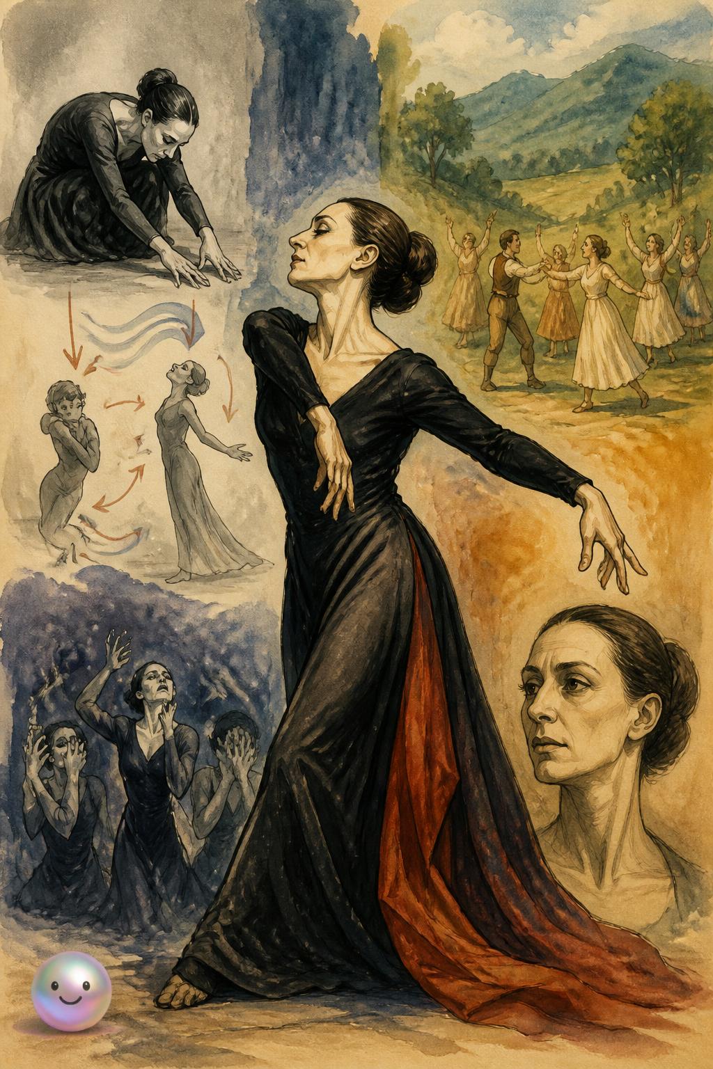 Martha Graham y la fuerza de la gravedad
