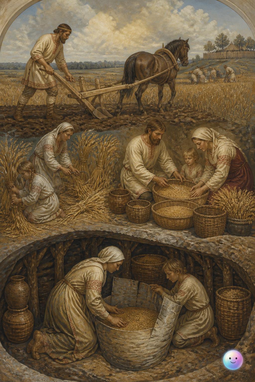 Sustaining life with rye and millet