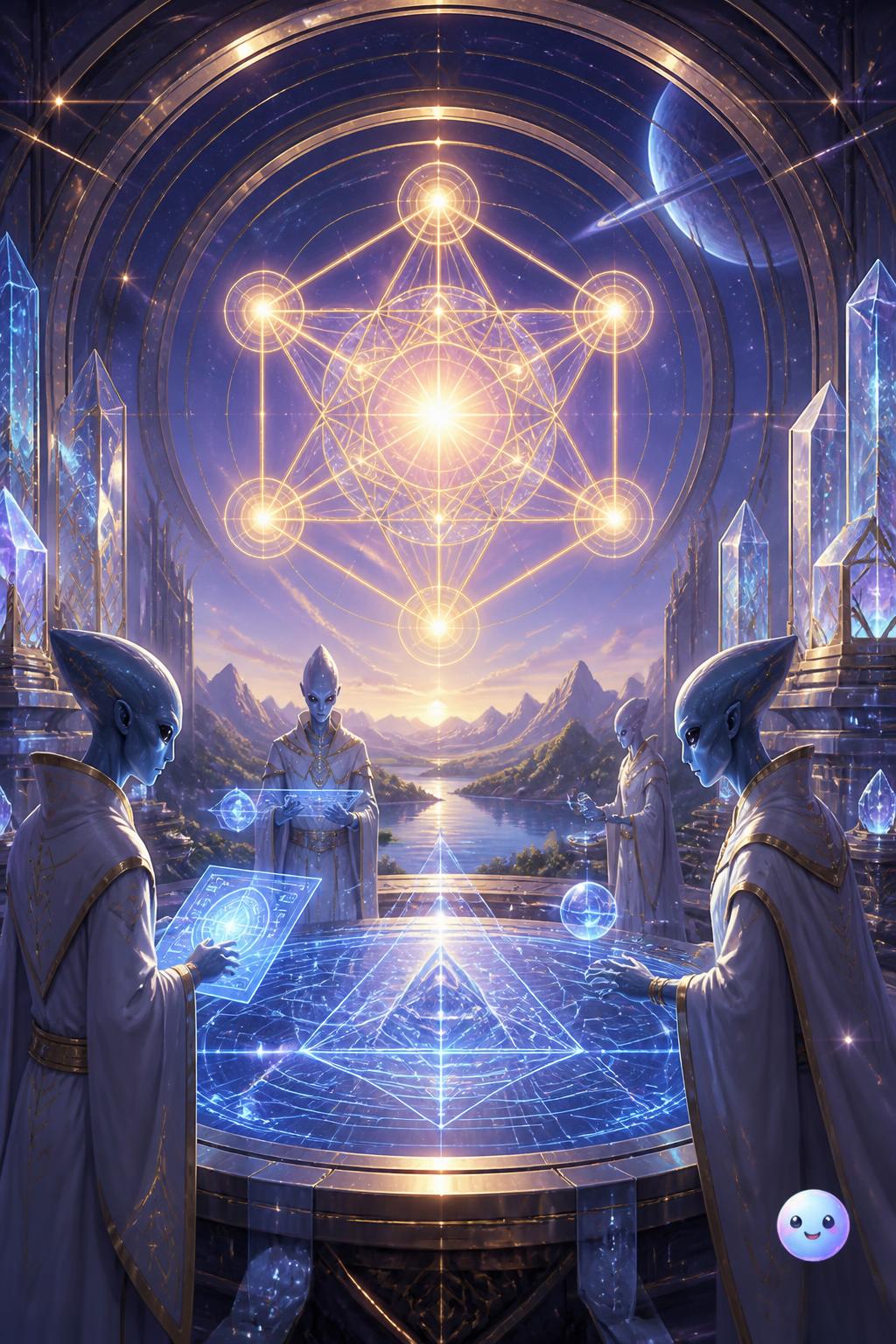 The analytical Arcturians and sacred geometry