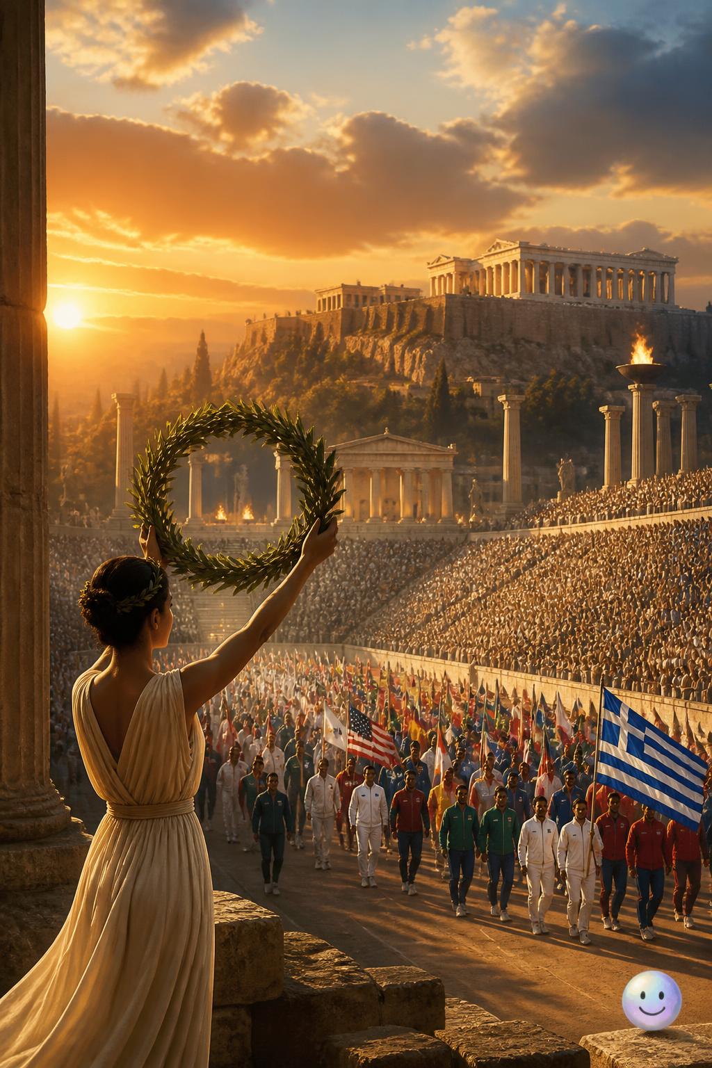 The Olympics return to their ancient birthplace