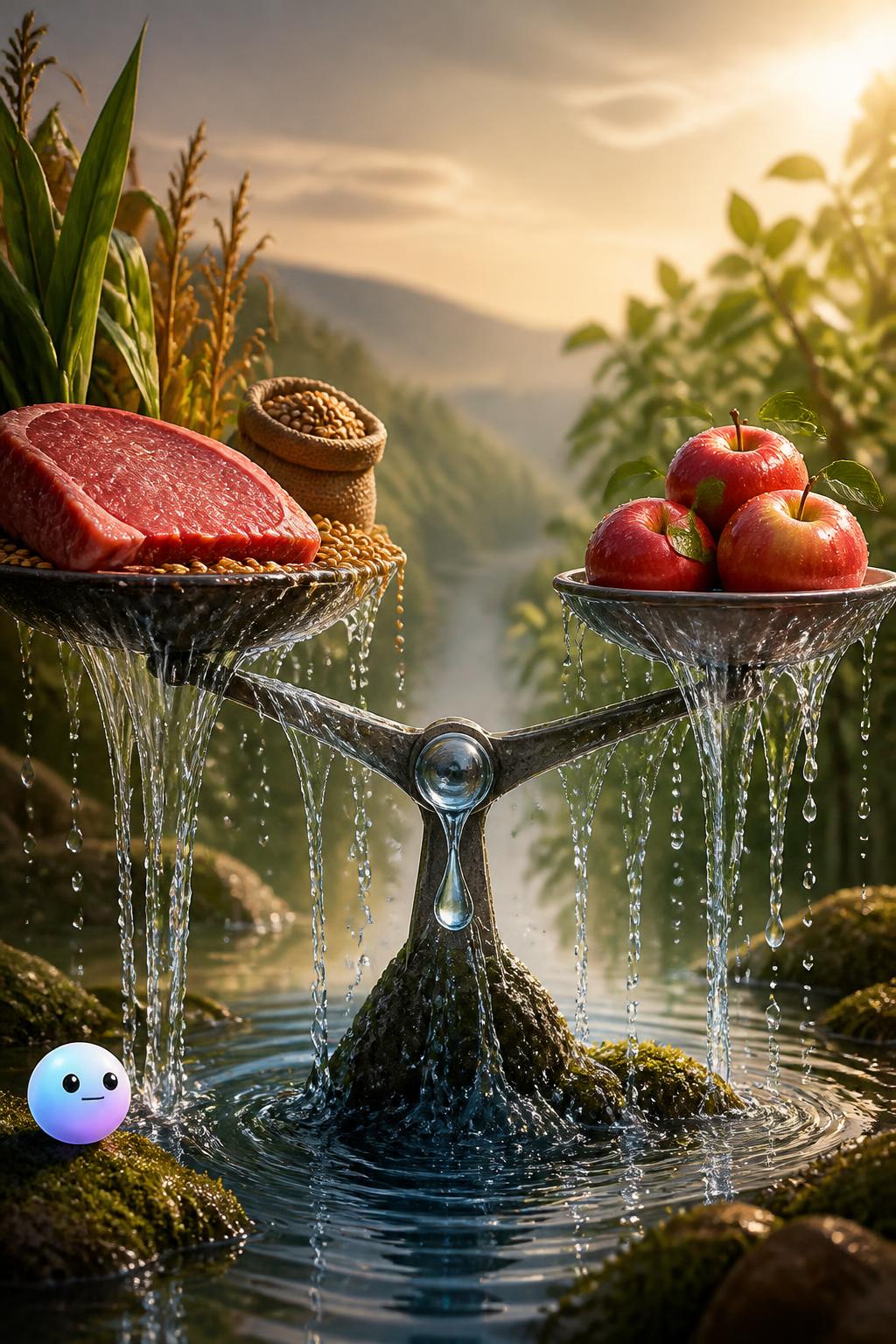 La dieta hídrica de los alimentos