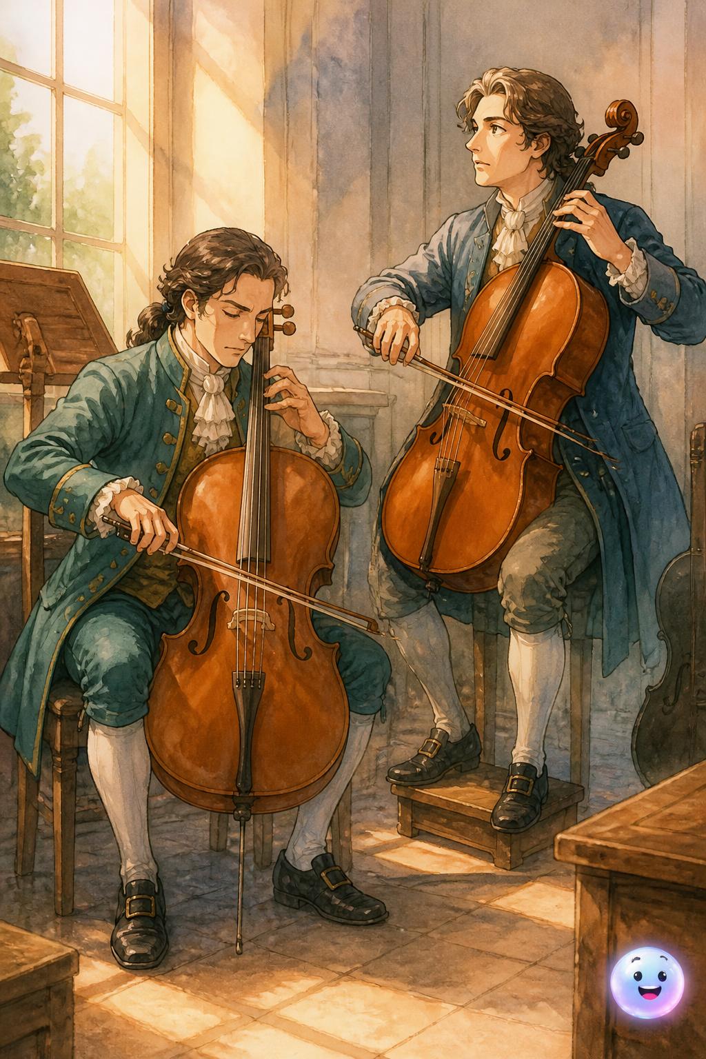 Il passaggio dal violoncello da spalla al puntale