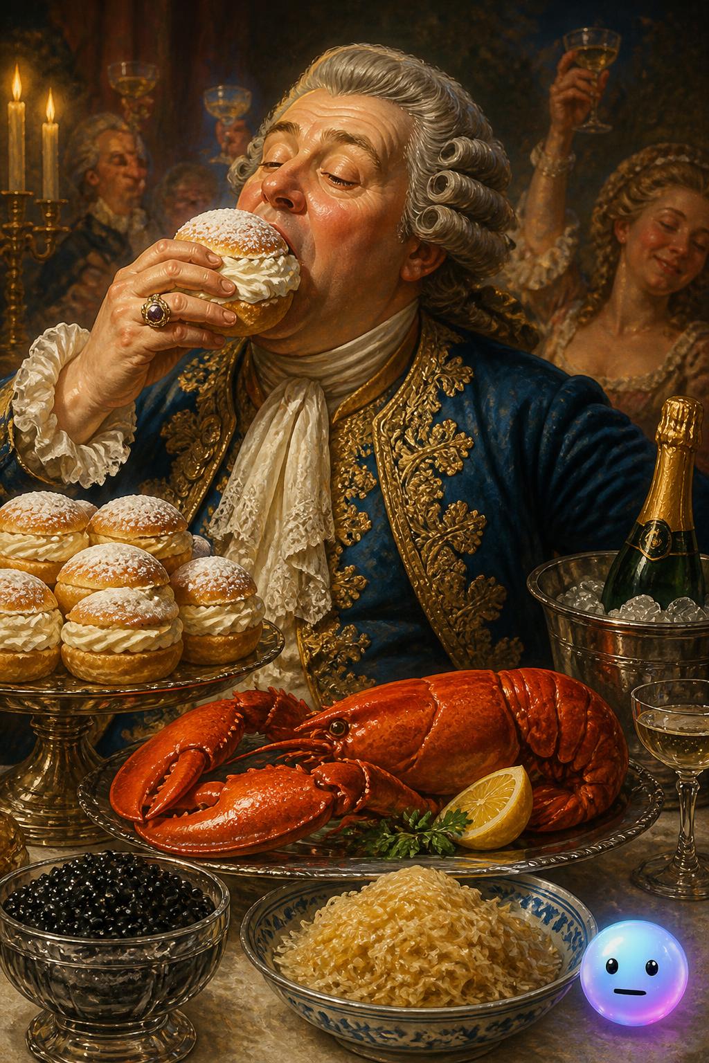 King Adolf Frederick and the ultimate dessert