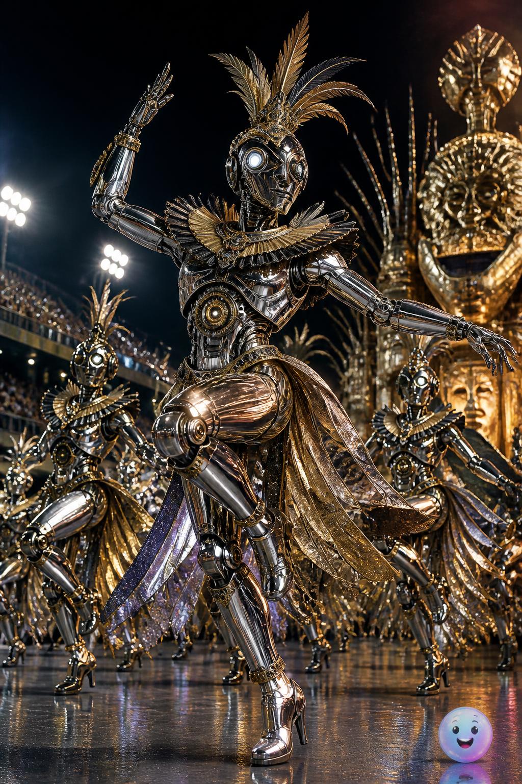 Robôs com alma de passista