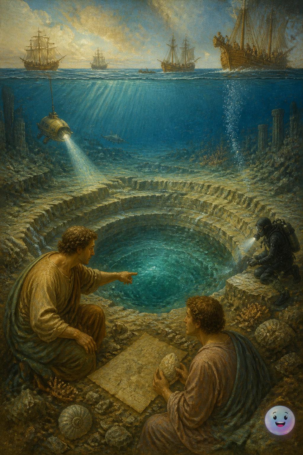 The buried saltwater time capsule