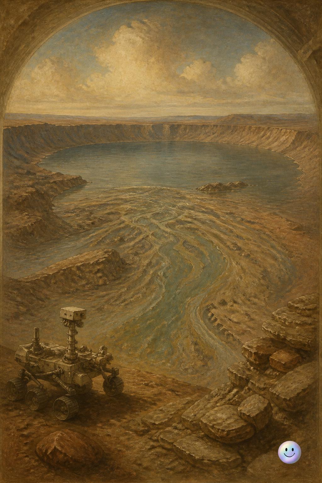 The muddy delta of Jezero Crater