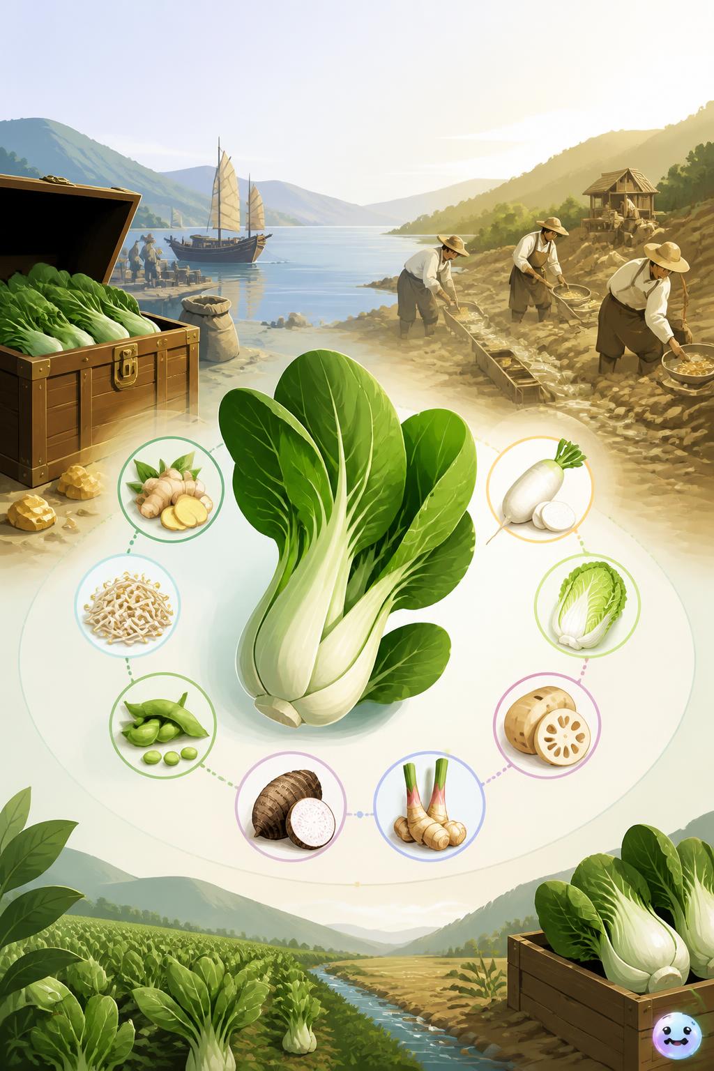 Bok choy and the gold rush