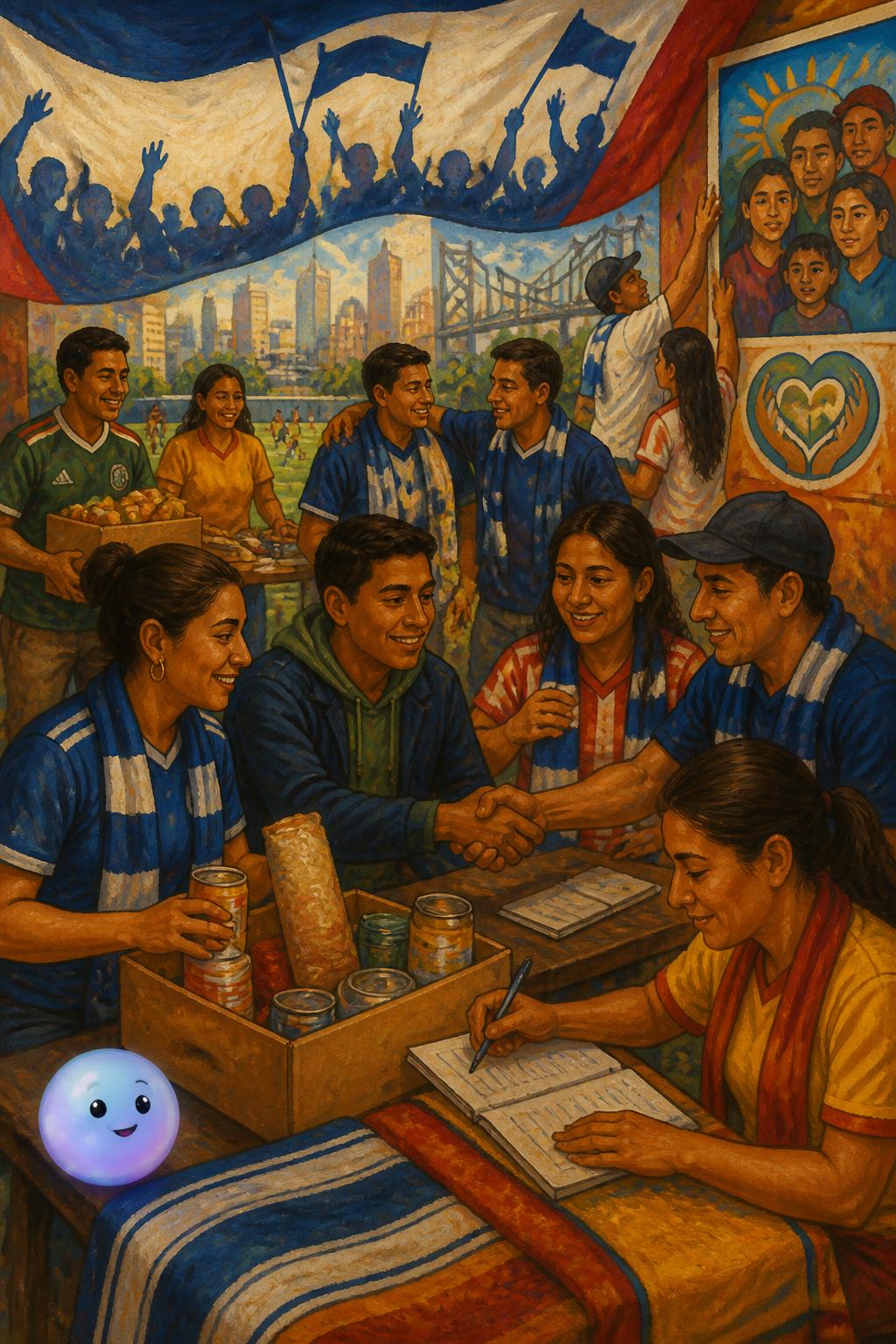 El rol social de las hinchadas como red de apoyo