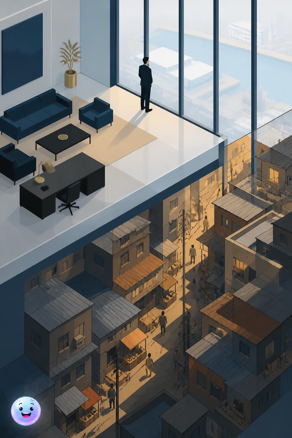 The oppressive geometry of High and Low