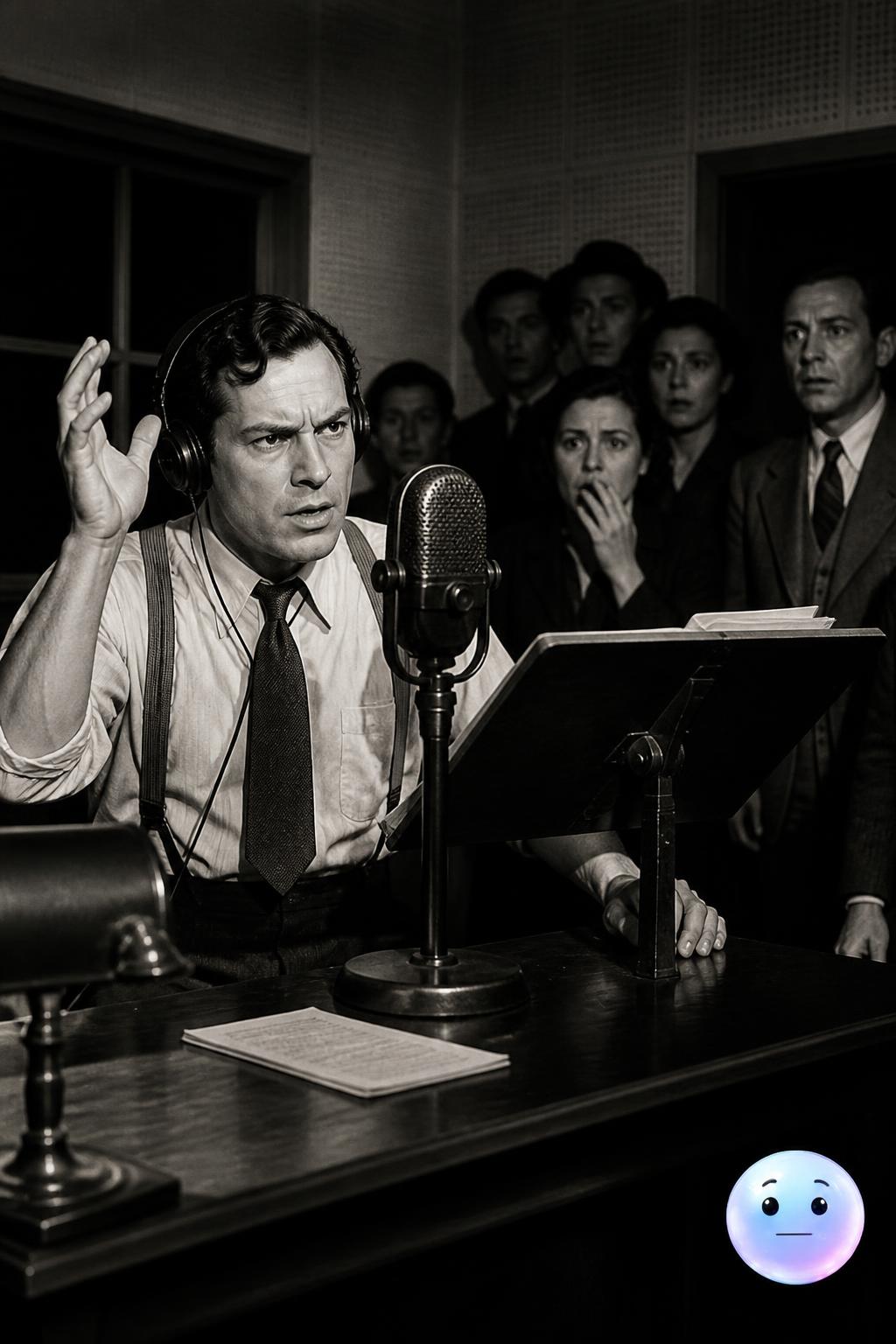 The invisible theater of radio dramas
